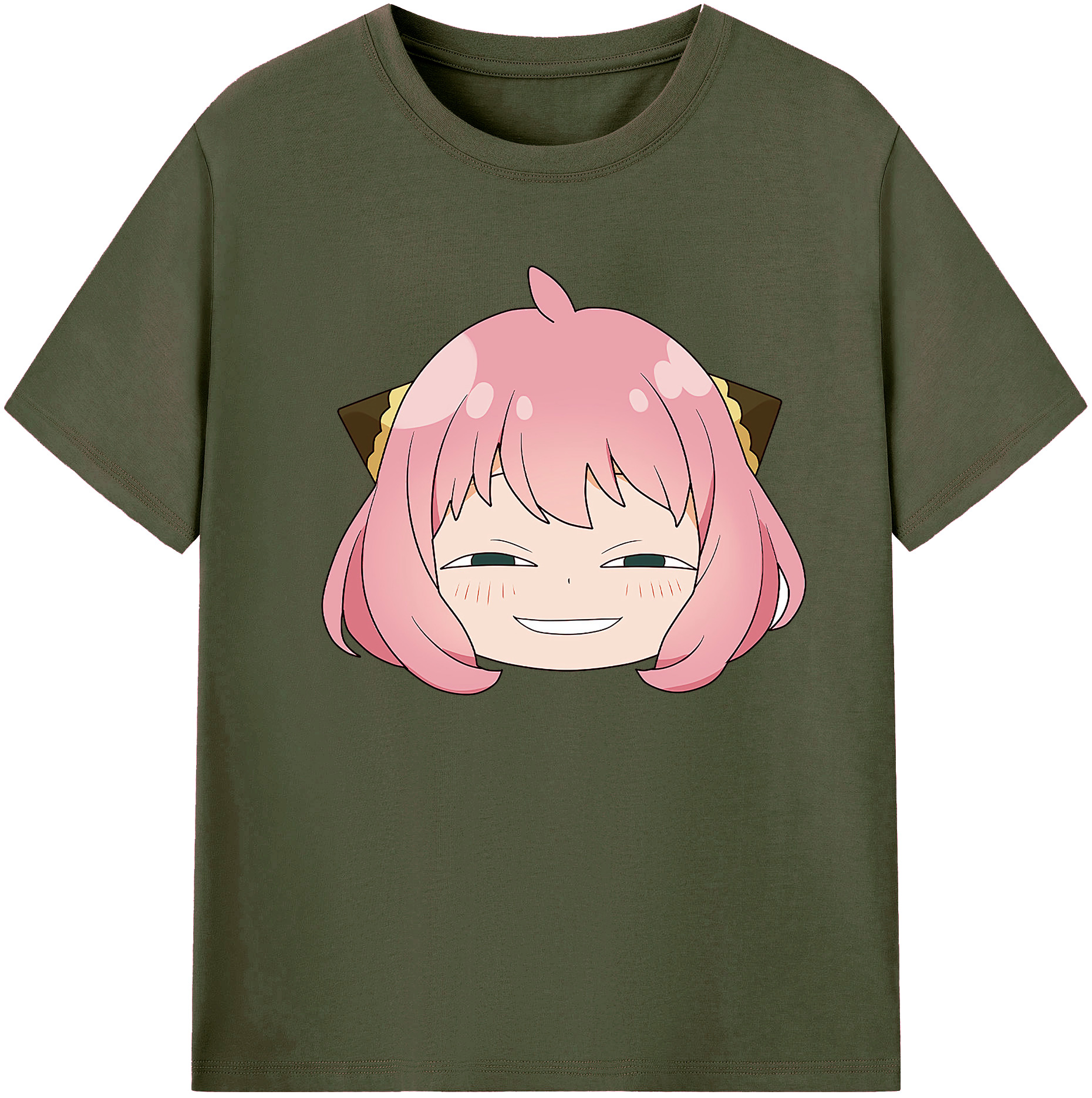 （画像用） SPY×FAMILY间谍家家酒 綿100％ メンズ半袖Tシャツ｜肌触りやわらか＆通気性